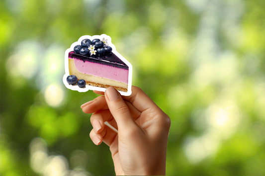 Blueberry Cheesecake Sticker