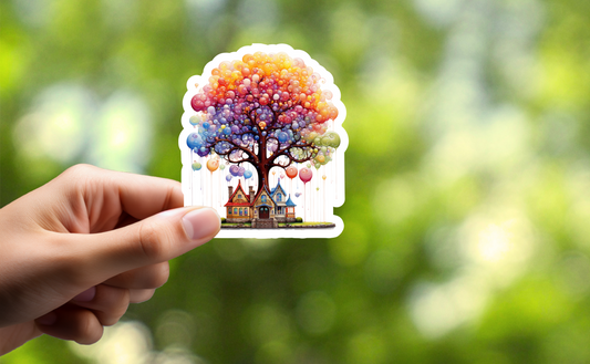 Bubble Tree Sticker