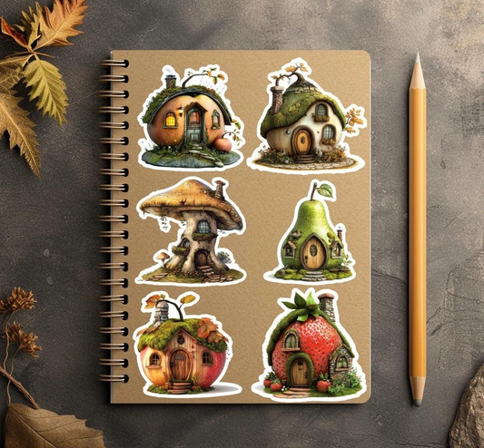 Fairy House Sticker Set