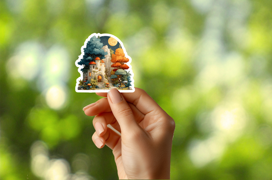 Fairytale Castle Sticker