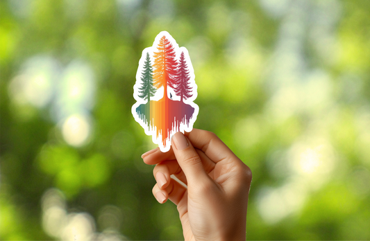 Colorful Woods Sticker