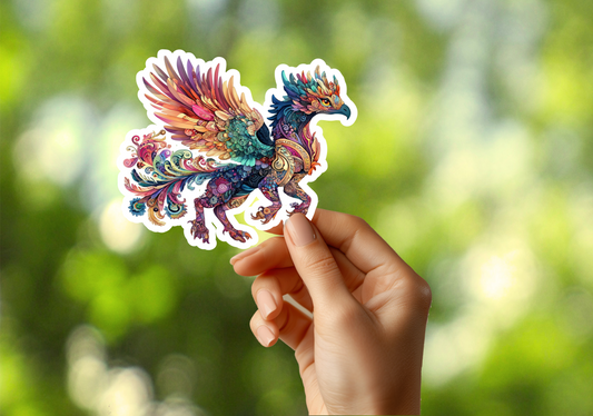 Colorful Griffin Sticker