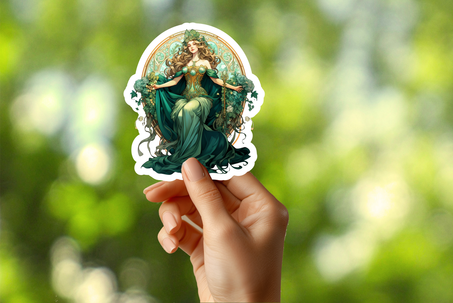 Emerald Queen Sticker