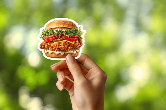 Fried Chicken Sandwich Sticker