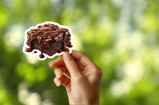 Gooey Brownie Sticker