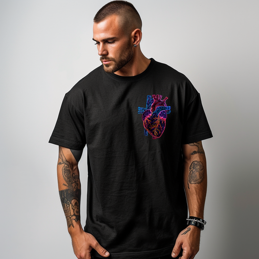 Neon Heart Unisex Tee