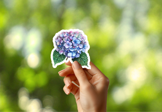 Hydrangea Sticker