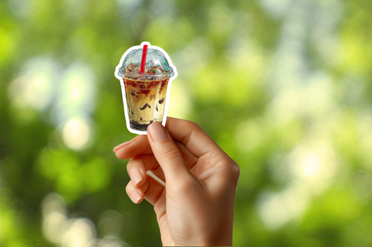 Iced Coffee Sticker