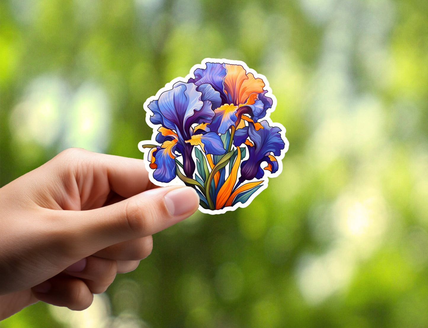 Irises Sticker