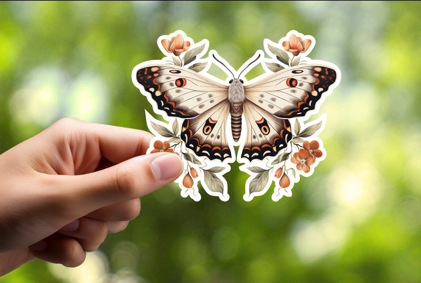 Moth Sticker