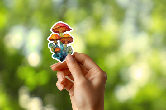 Mushrooms Sticker