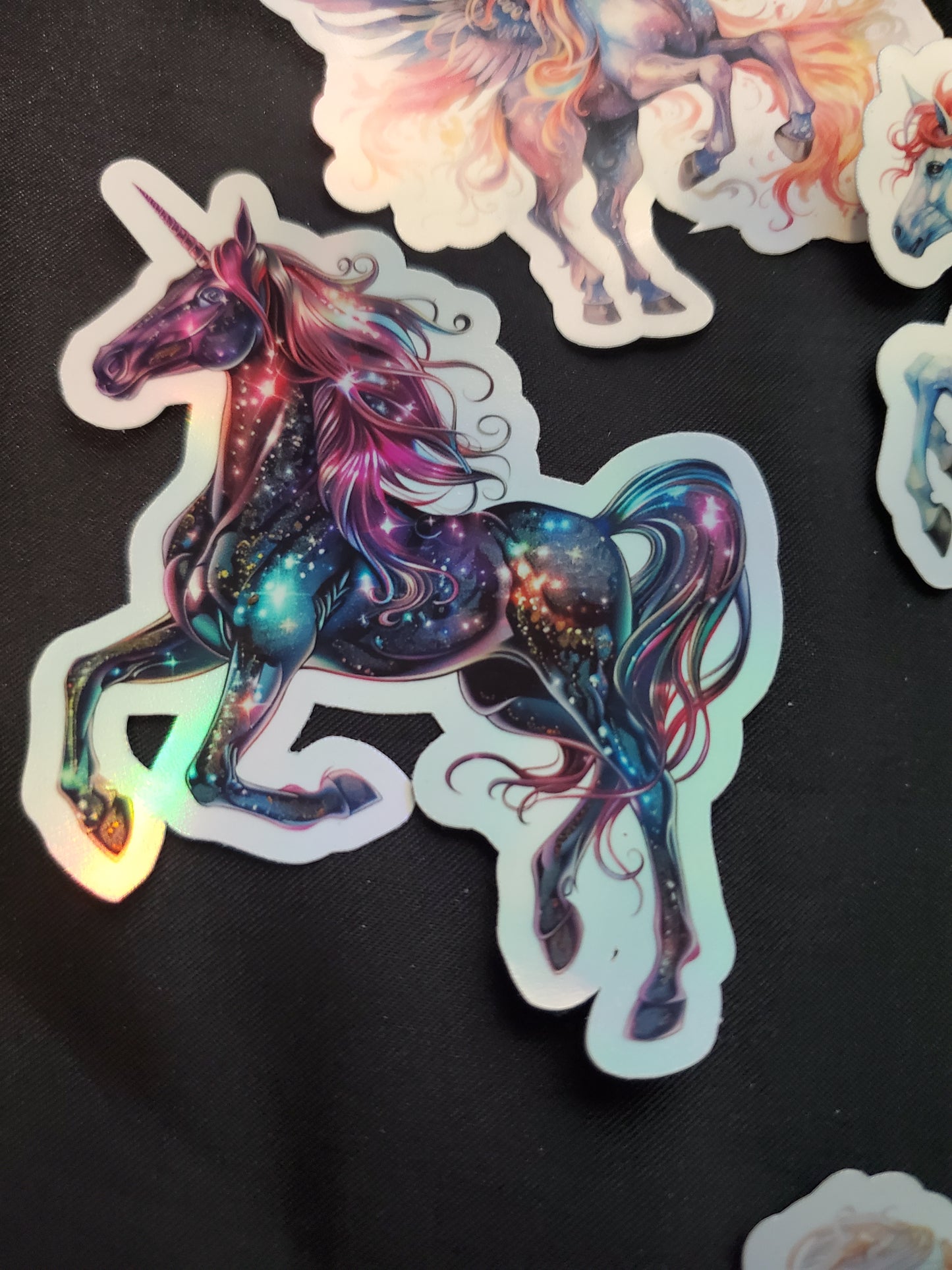 Unicorn and Pegasus 7 sticker set