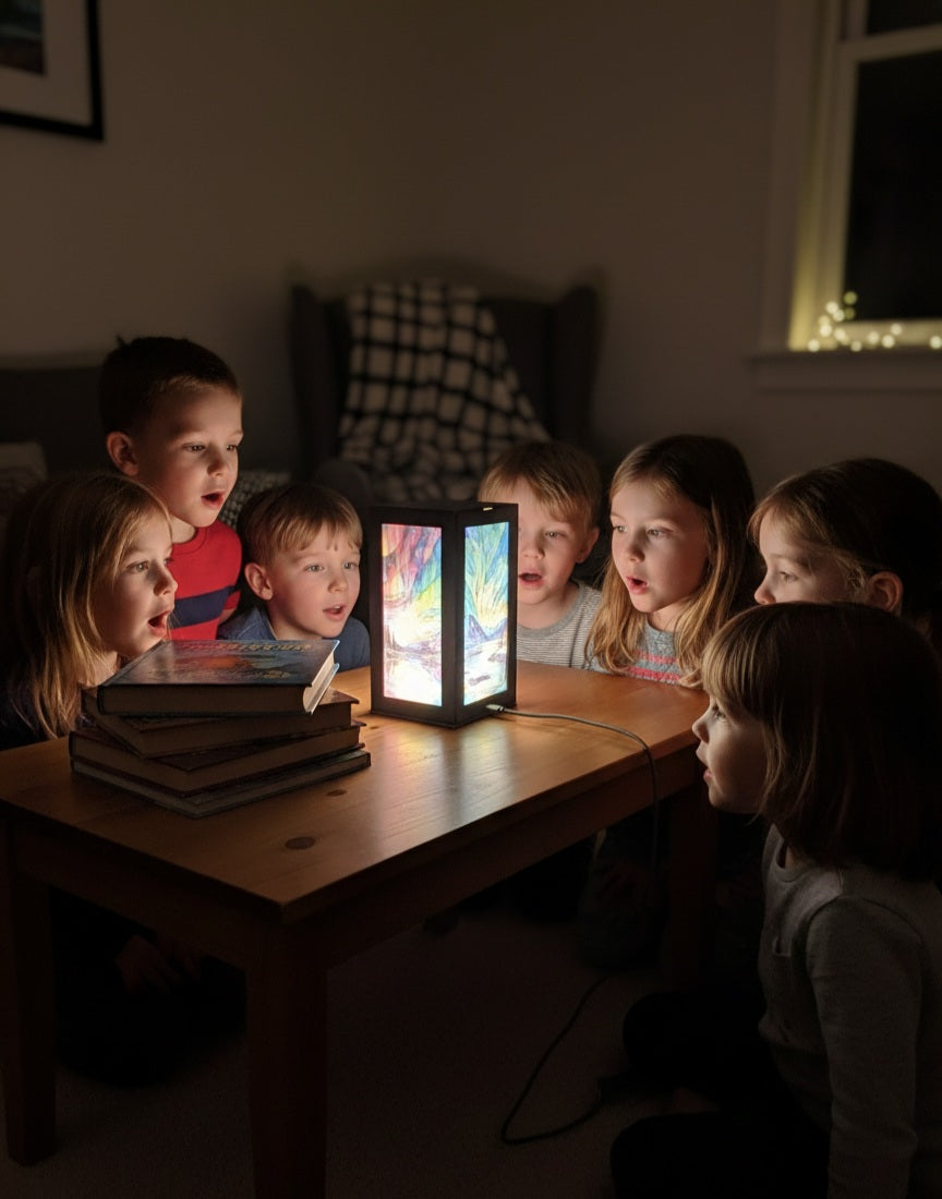 LED Northern Lights Art Lantern