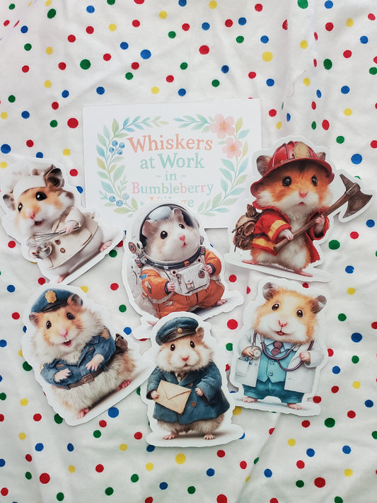 Hamster Sticker Set