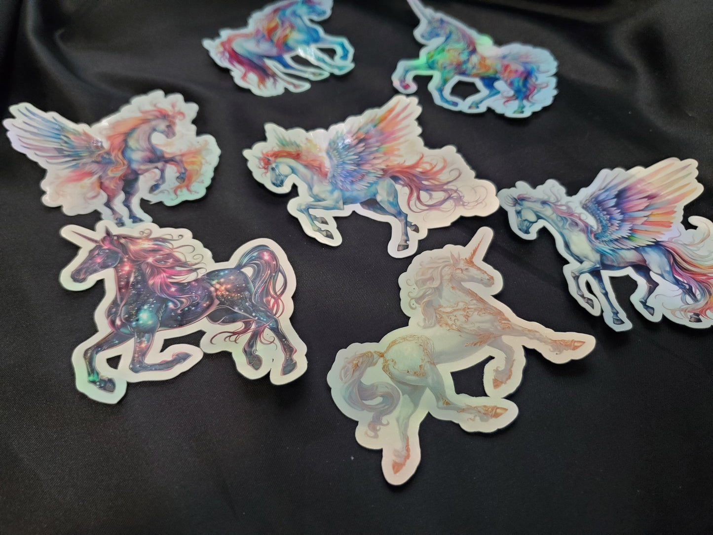 Unicorn and Pegasus 7 sticker set