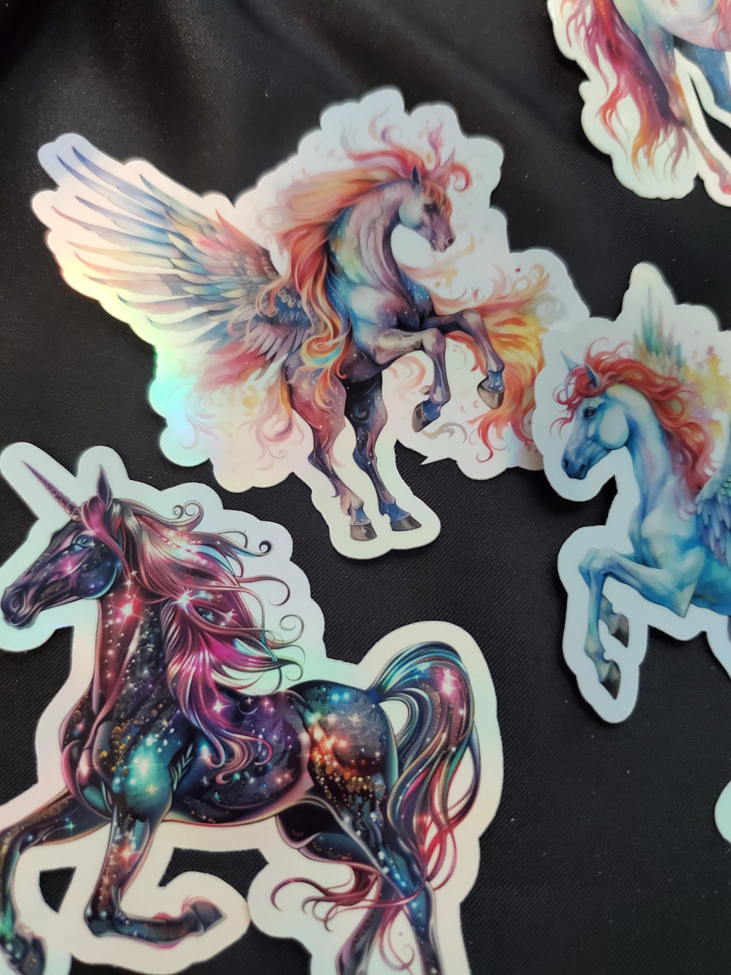 Unicorn and Pegasus 7 sticker set