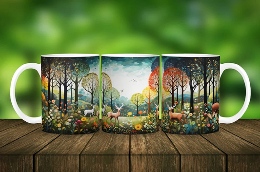 Serene Woodland Mug