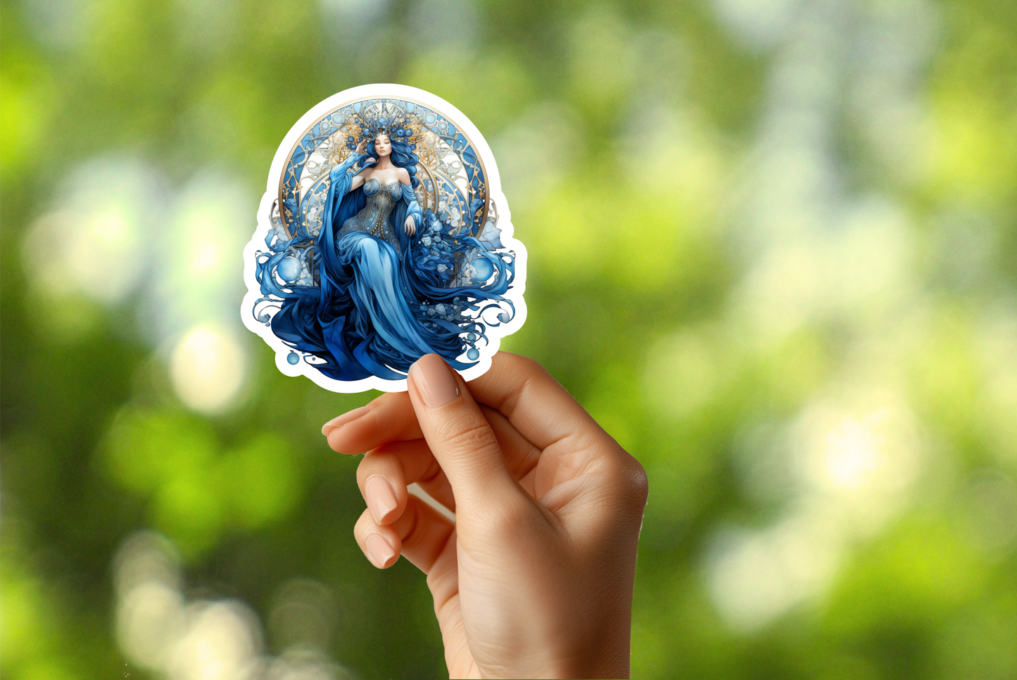 Sapphire Queen Sticker