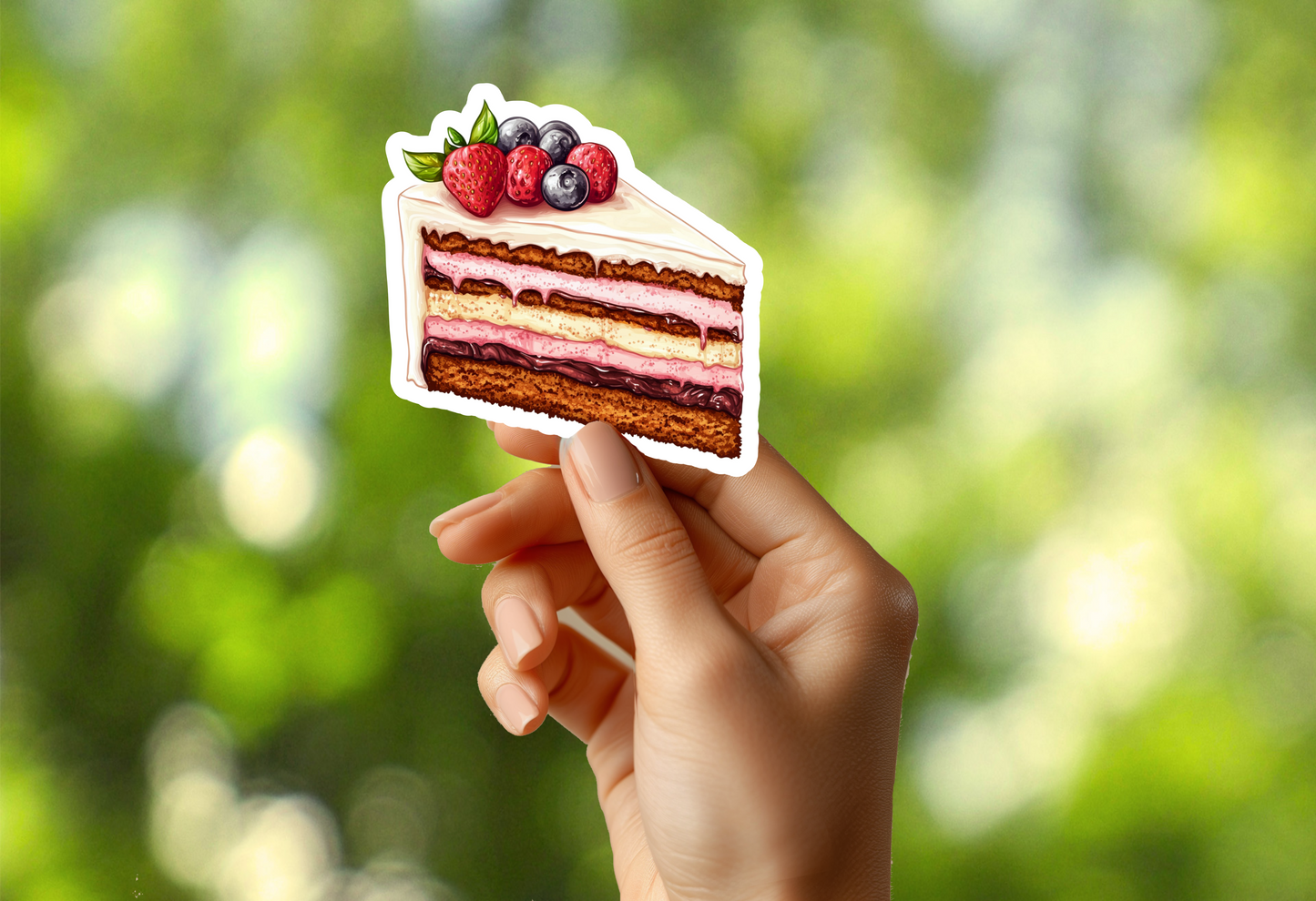 Layered Cake Sticker