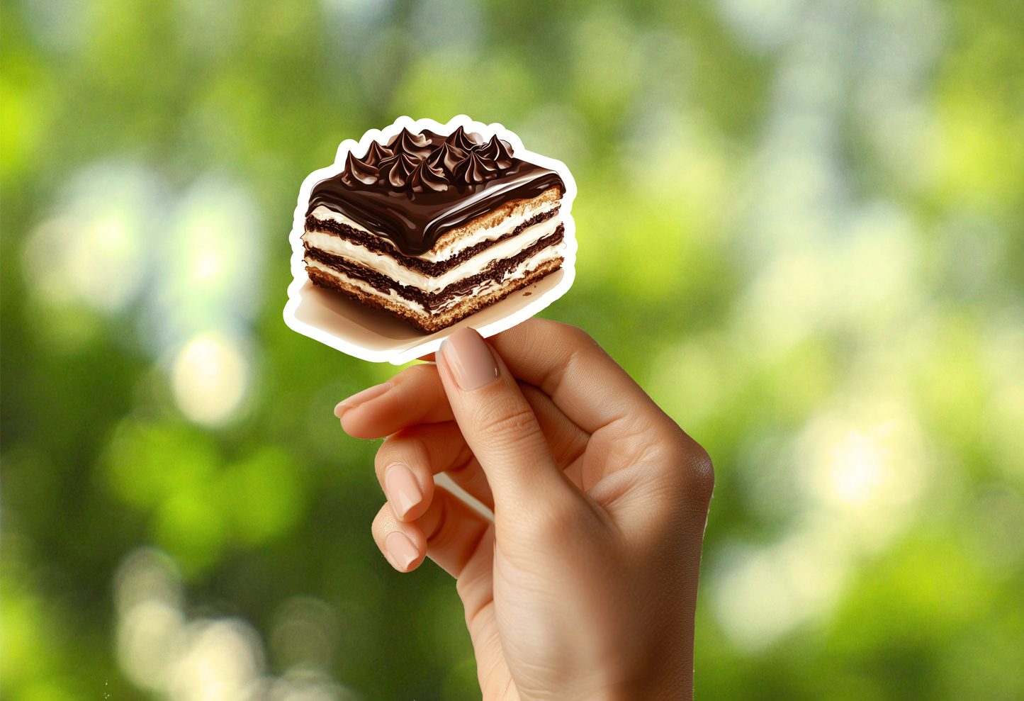 Chocolate Layer Cake Sticker