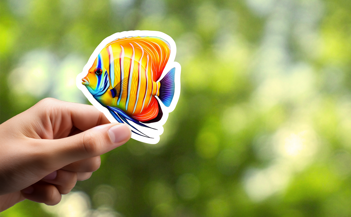 Tropical Fish Sticker