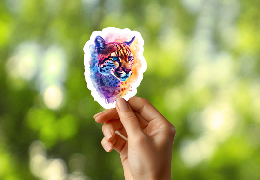 Wild Cat Sticker