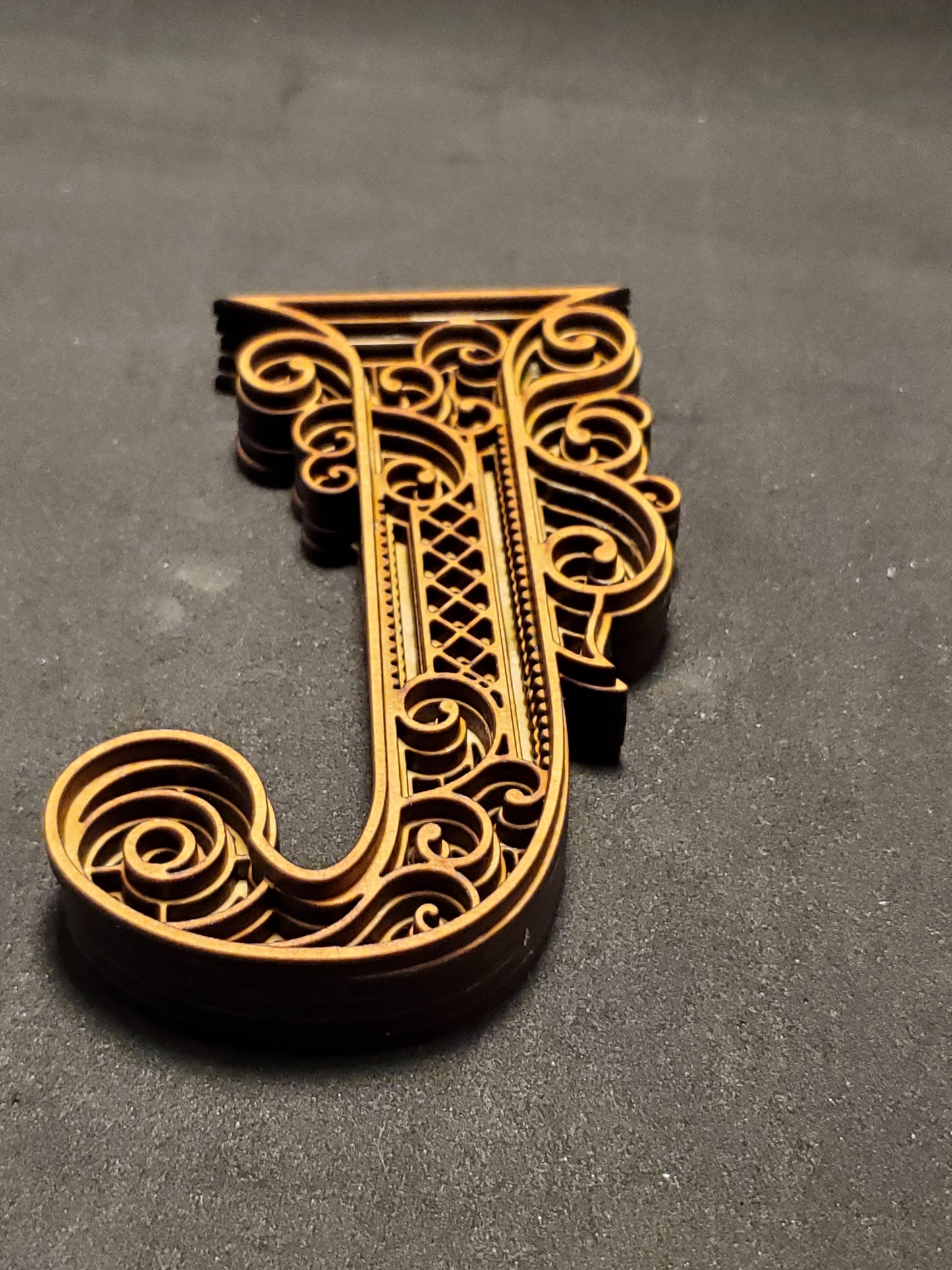 Fancy Wooden Letters