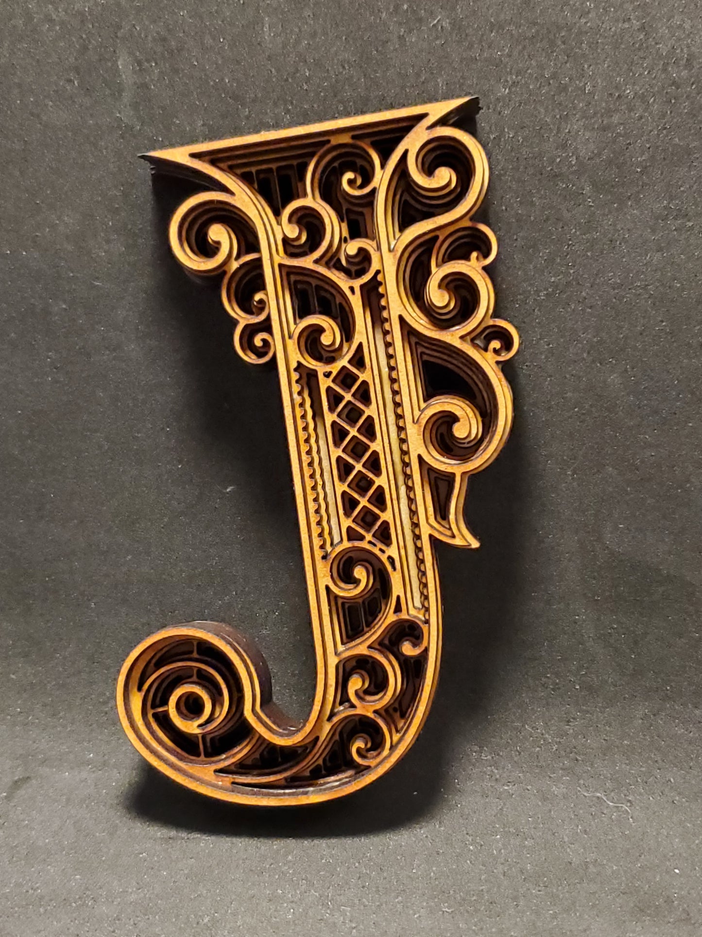 Fancy Wooden Letters