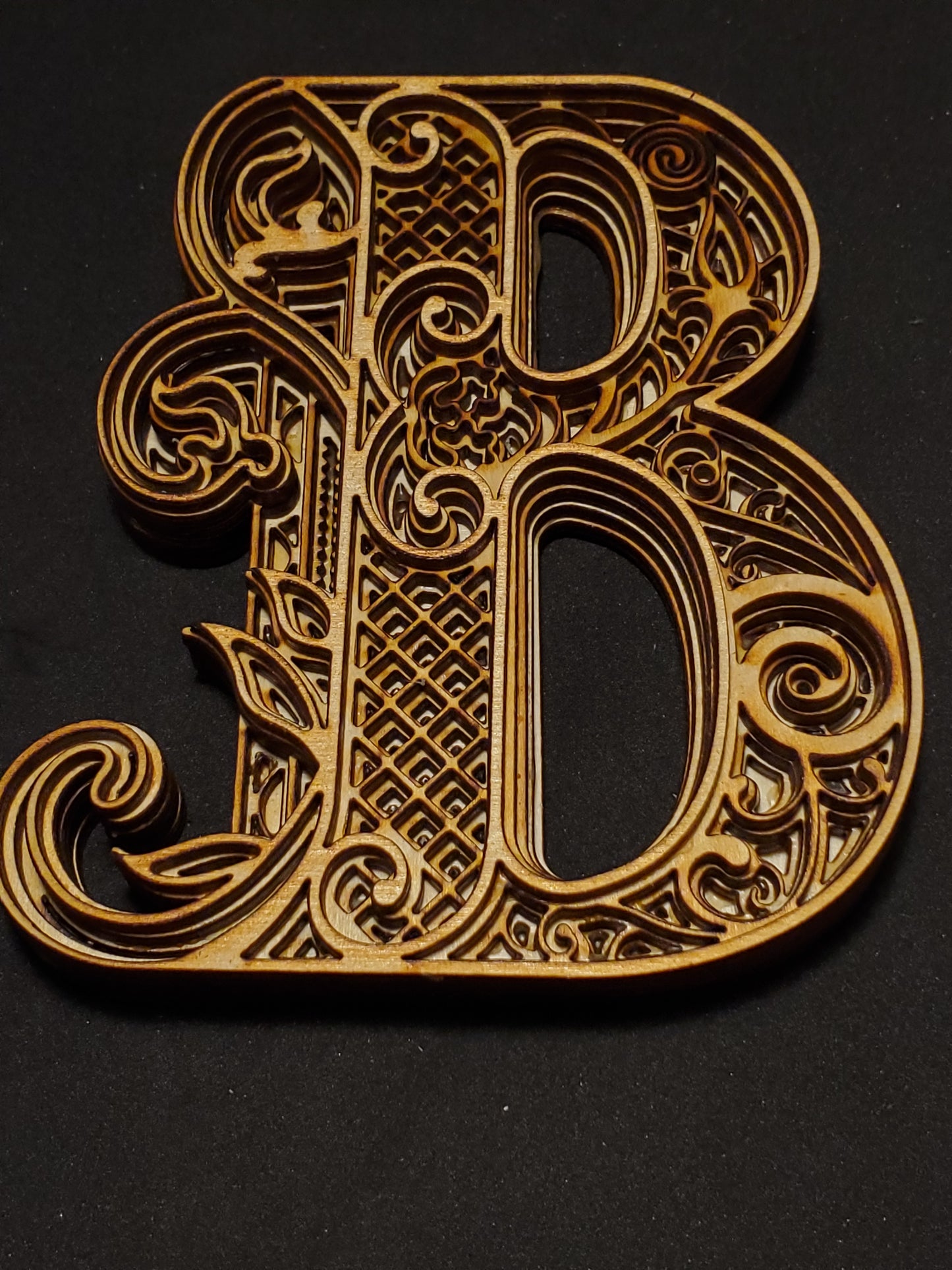 Fancy Wooden Letters