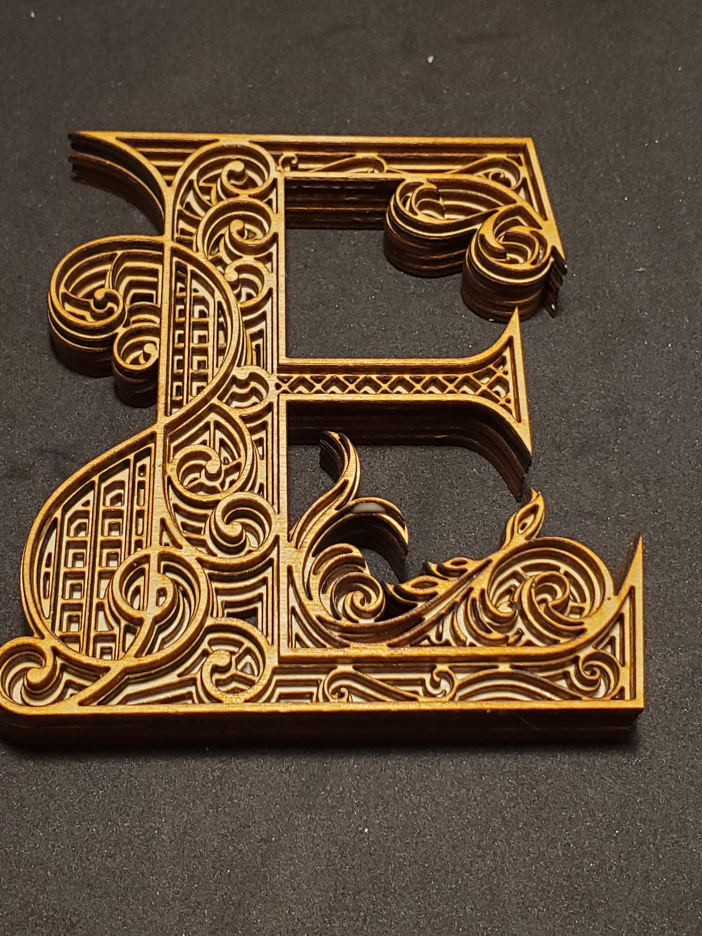 Fancy Wooden Letters