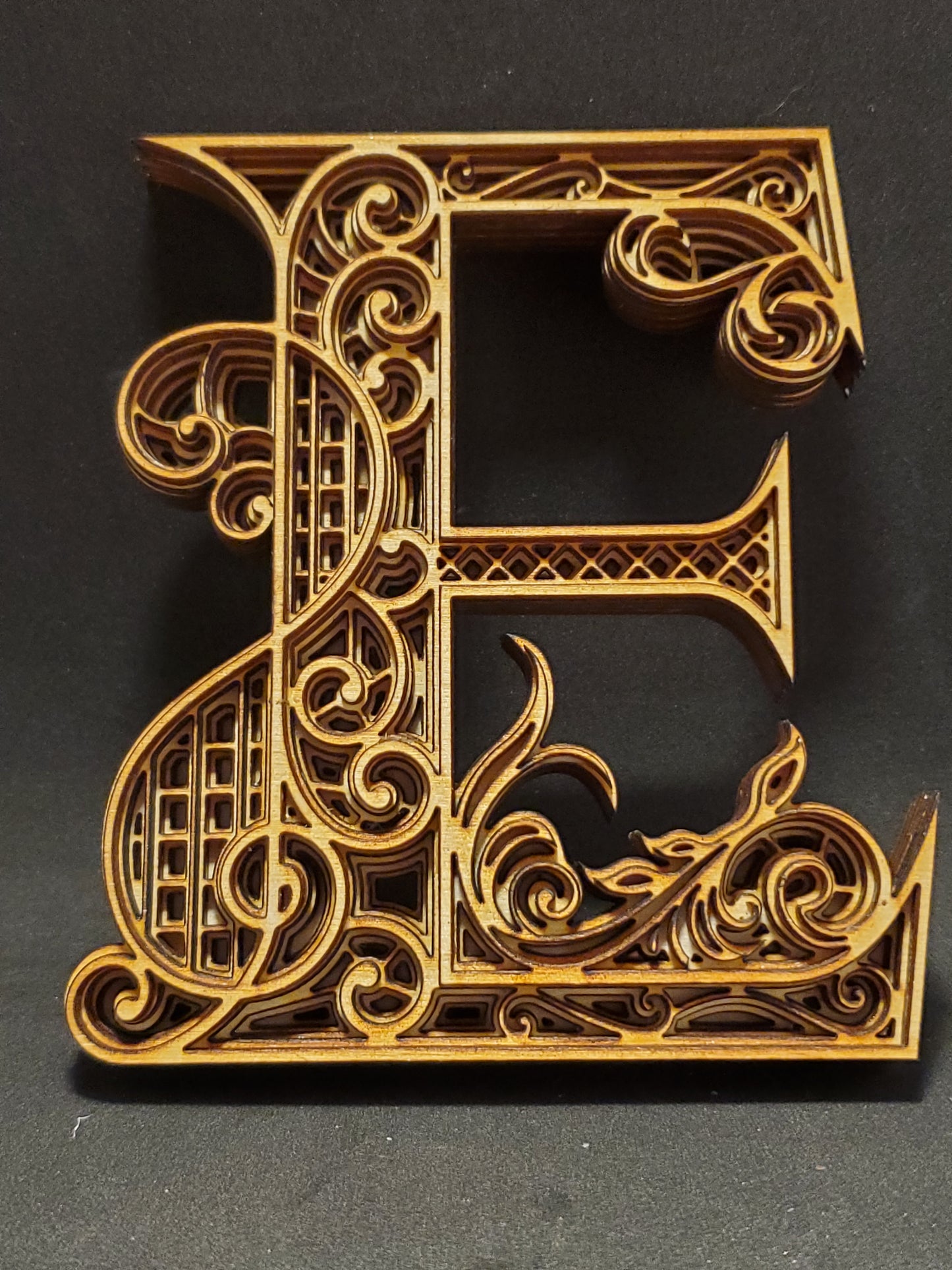 Fancy Wooden Letters