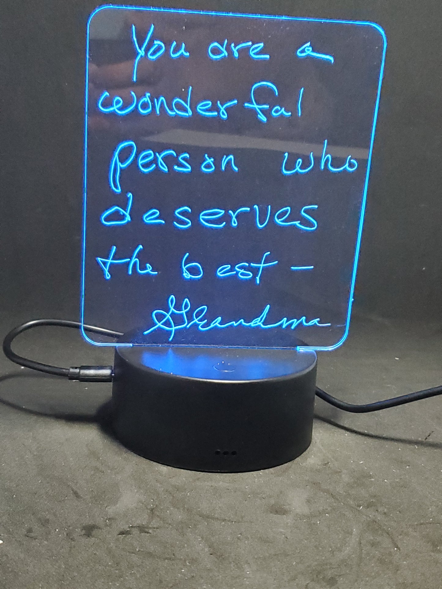 Custom Handwriting LED Sign