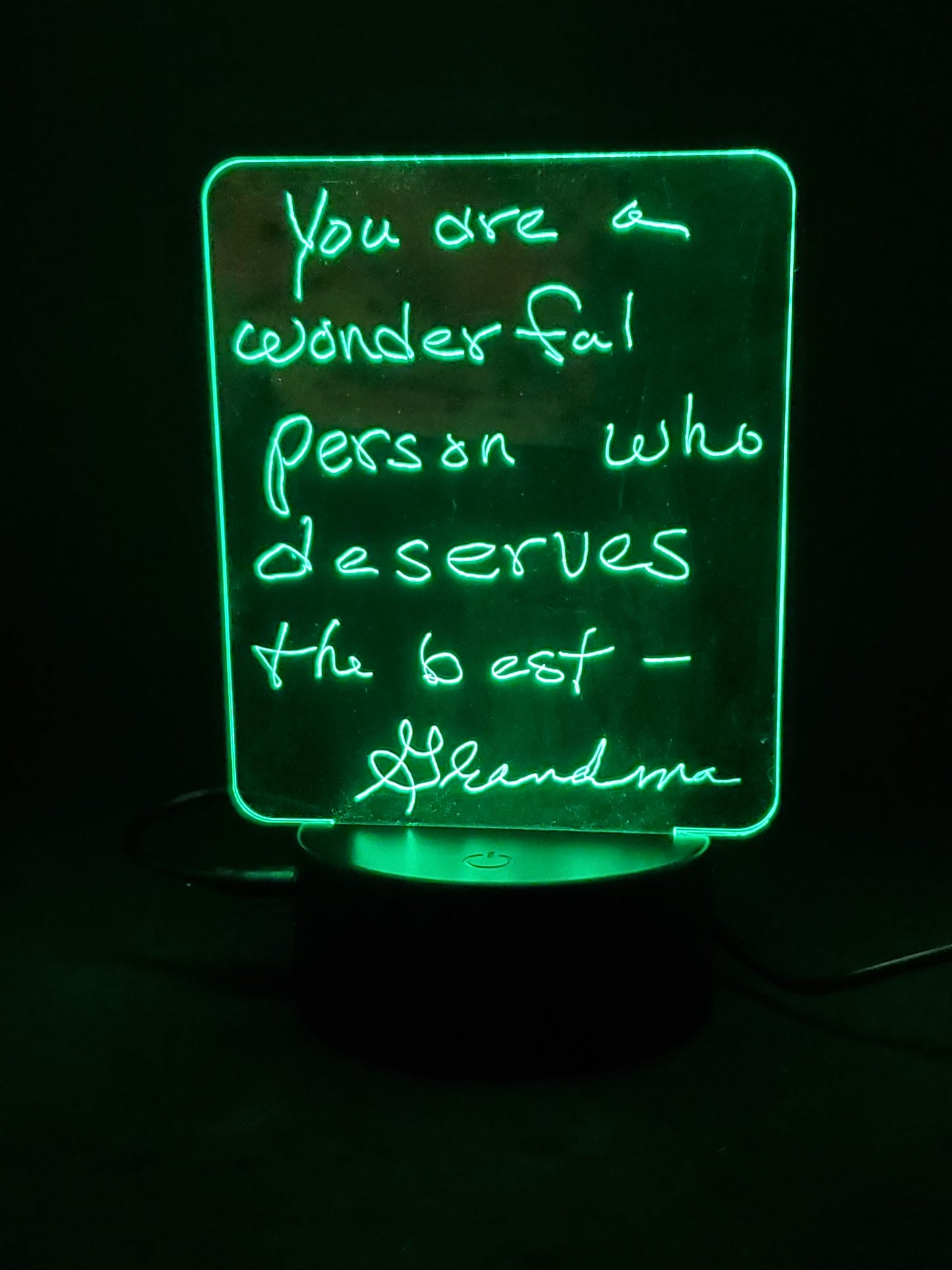 Custom Handwriting LED Sign