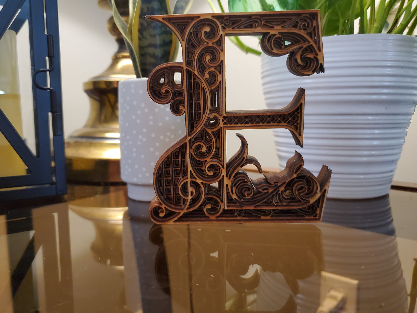 Fancy Wooden Letters