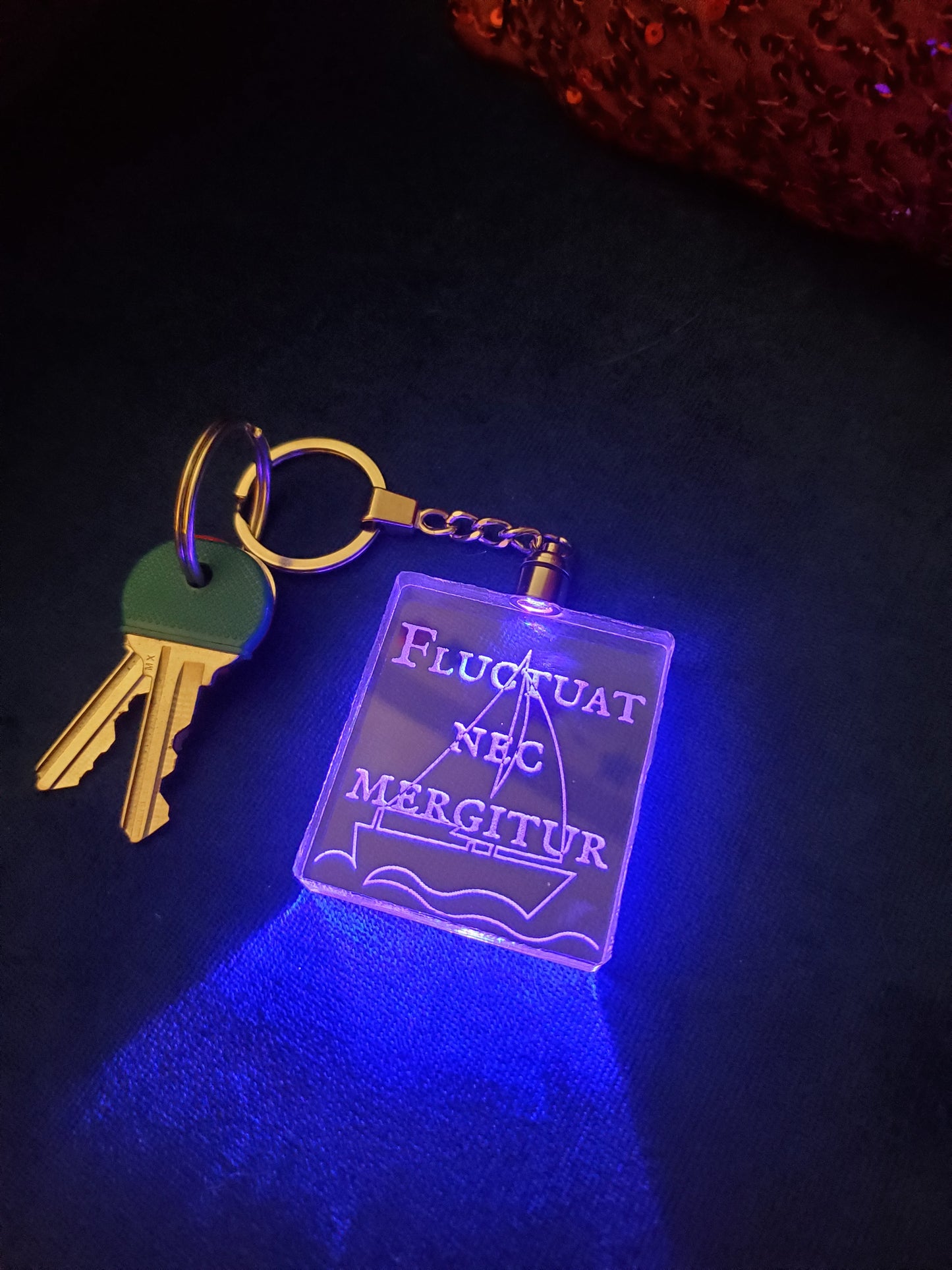 Custom LED Keychain