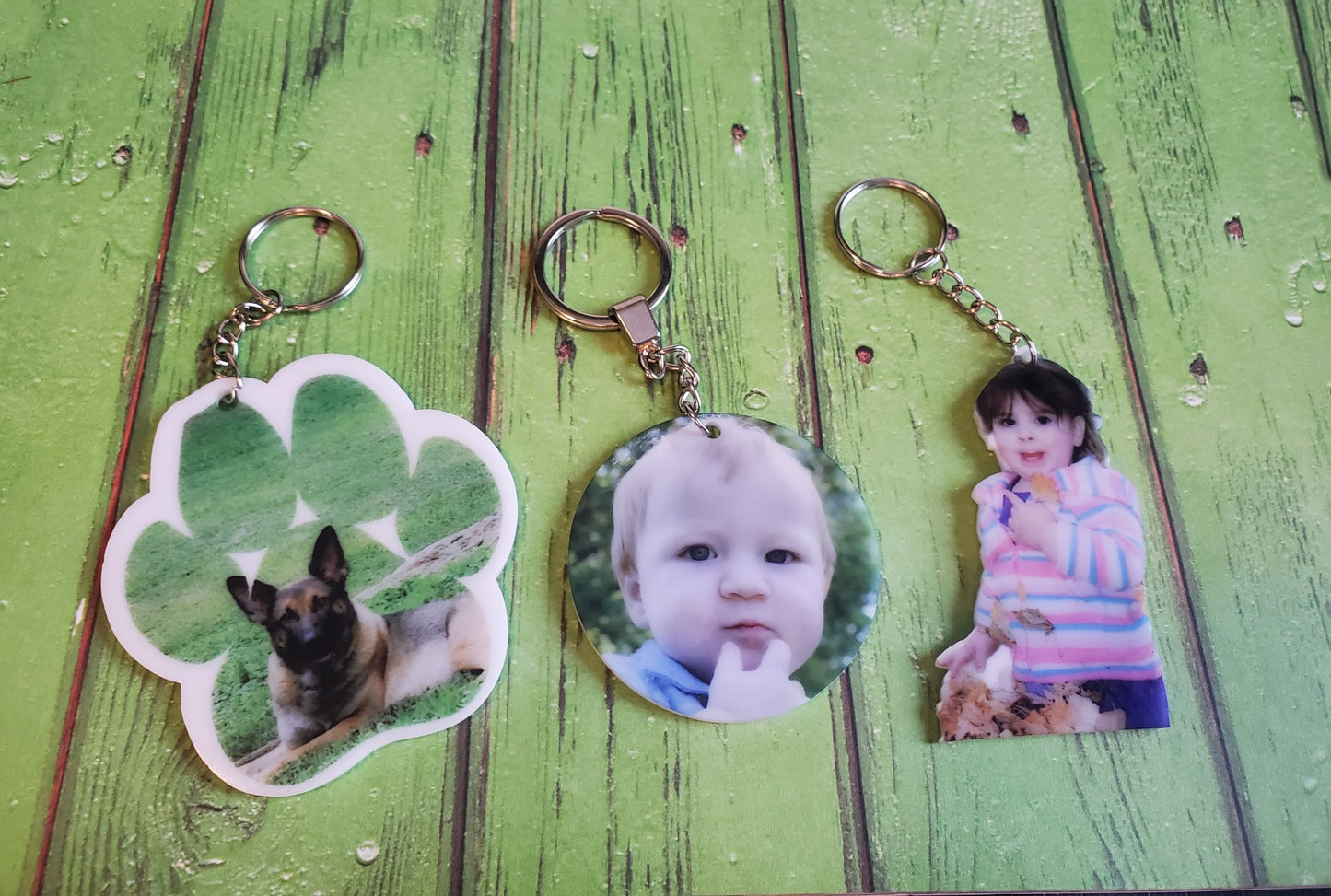 Custom Photo Keychain